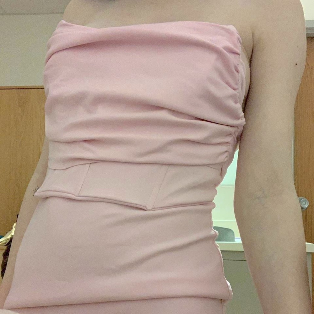 Bodycon Bubblegum Pink Dress, M